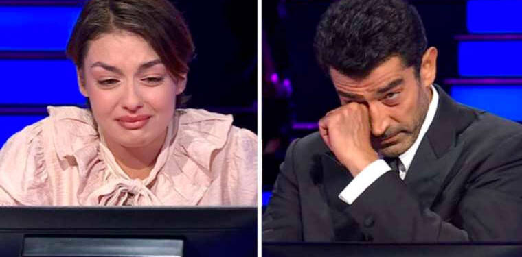 Kim Milyoner Olmak İster’de 1 milyon TL’yi kazanan Rabia Birsen Göğercin’in babasıyla diyaloğu Kenan İmirzalıoğlu’nu ağlattı