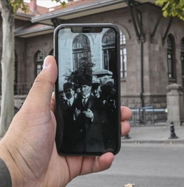 100 yıllık Cumhuriyet'in başkentinin eski ve yeni halleri aynı karede 2 100 yıllık Cumhuriyet'in başkentinin eski ve yeni halleri aynı karede