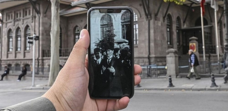 100 yıllık Cumhuriyet'in başkentinin eski ve yeni halleri aynı karede 6 100 yıllık Cumhuriyet'in başkentinin eski ve yeni halleri aynı karede