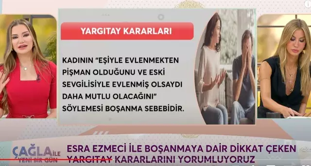 Cinsel ilişki tavsiyeleri gündemdeydi! Esra Ezmeci'nin Çağla Şıkel'deki o yorumu tepki çekti