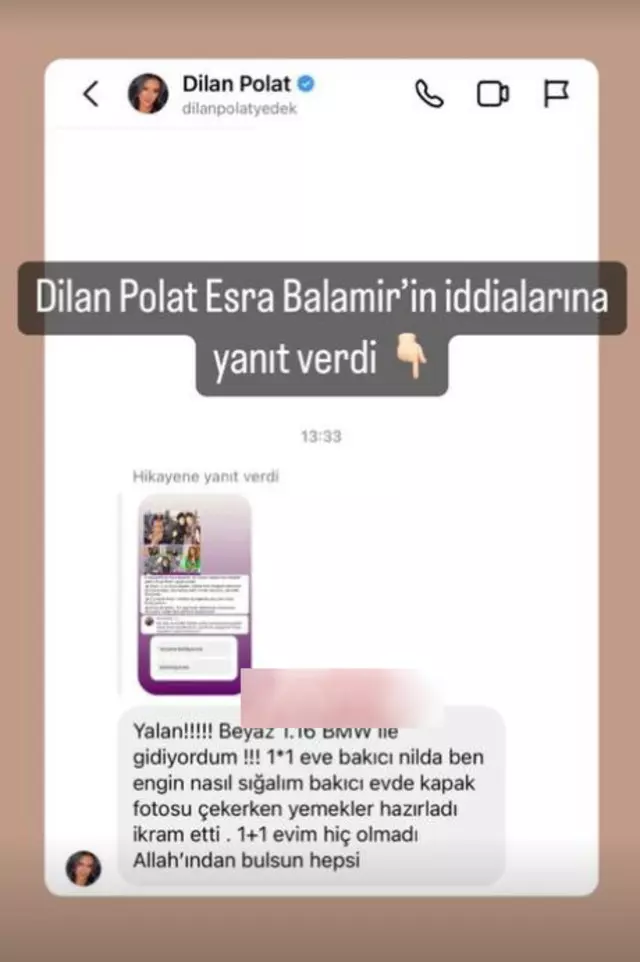 Dilan Polat Esra Balamir'in açıklamalarını yalanladı! "Allah'ından bulsun"