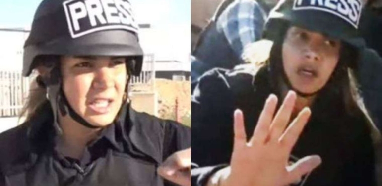 Canlı yayında ölümden döndüler... Fulya Öztürk'ün yanına roket atıldı! İşte o anlar