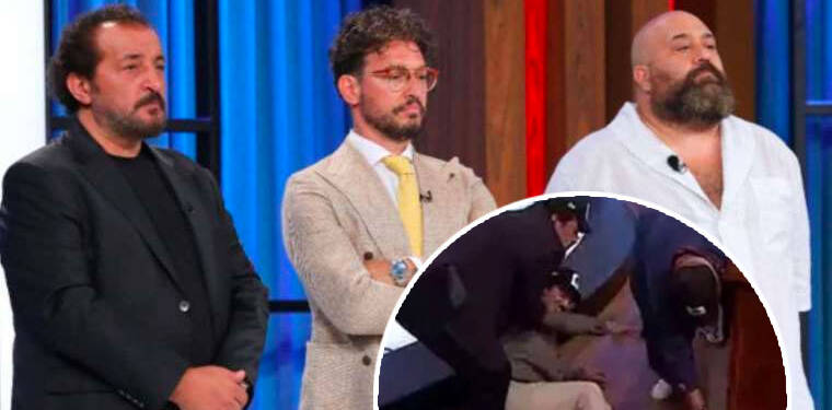 MasterChef All Star’da olaylı gece… Danilo Şef pizza ile birlikte kayıp yere düştü!
