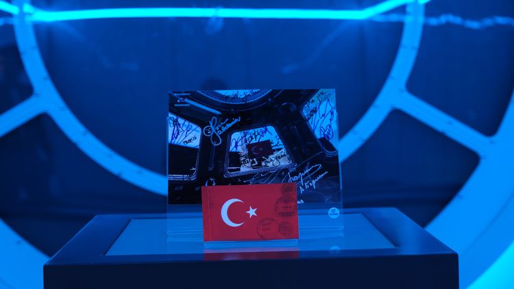 Uzaydan Türkiye'ye Cumhuriyet Bayramı hediyesi