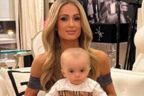 Paris-Hilton,-8-aylık-bebeğiyle-ilk-kez-poz-verdi