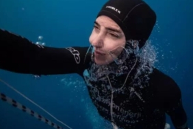 Şahika Ercümen, Cumhuriyet'in 100. yılında 106 metreye dalarak dünya rekoru kırdı