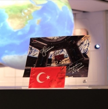 Uzaydan Türkiye'ye Cumhuriyet Bayramı hediyesi