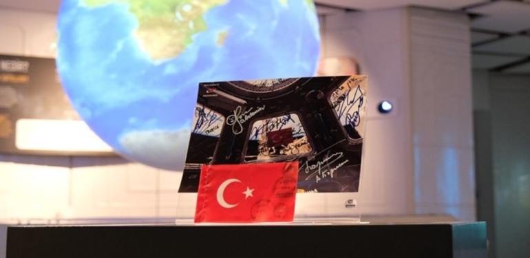 Uzaydan Türkiye’ye Cumhuriyet Bayramı hediyesi