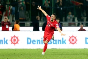 Yunus Akgün'ün Letonya'ya attığı gol, haftanın en iyisine aday