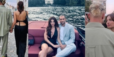 Futbolcu Yusuf Yazıcı ve Melisa Aslı Pamuk'tan aşk pozu!