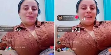 TikTok'u-salladı!-'Laz-kızı'-lakaplı-kadın-dekolte-vermek-isterken-canlı-yayında-düğmesi-patladı!