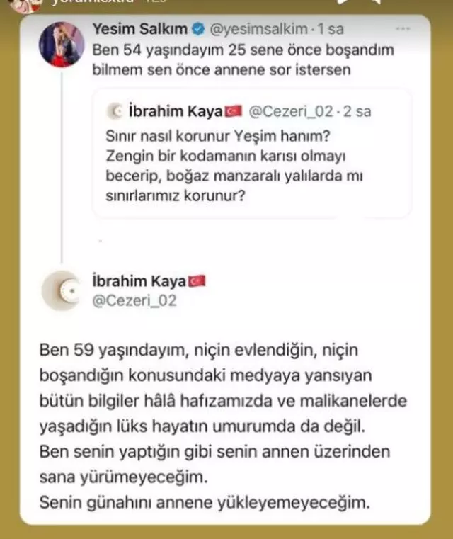 Yeşim Salkım'ı sinirlendiren sözler! "Zengin bir kodamanın karısı olmayı becerip..."