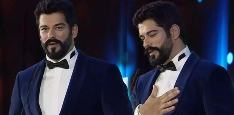 Burak Özçivit’ten duygulandıran konuşma! Tüm salondan alkış sesi yükseldi
