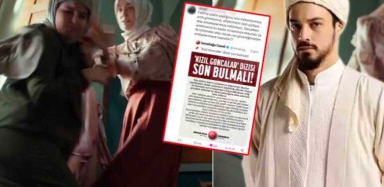 ‘Kızıl Goncalar’ İsmailağa cemaatinin hedefinde! Set çalışanı isyan etti: ‘Ekip arkadaşlarımıza saldırıyorlar’