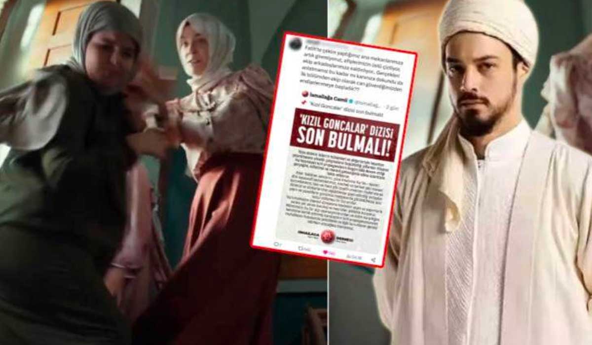 'Kızıl Goncalar' İsmailağa cemaatinin hedefinde! Set çalışanı isyan etti: 'Ekip arkadaşlarımıza saldırıyorlar' 5 'Kızıl-Goncalar'-İsmailağa-cemaatinin-hedefinde