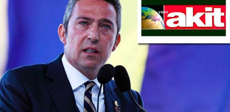Yeni Akit bu kez de Ali Koç’u hedef aldı: ‘Maçın oynanmaması için her şeyi yaptı’