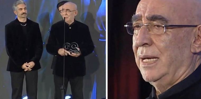Şener Şen’in ödül törenindeki konuşması gündem oldu: ‘Bu yaşıma kadar öğrendiğim tek şey…’
