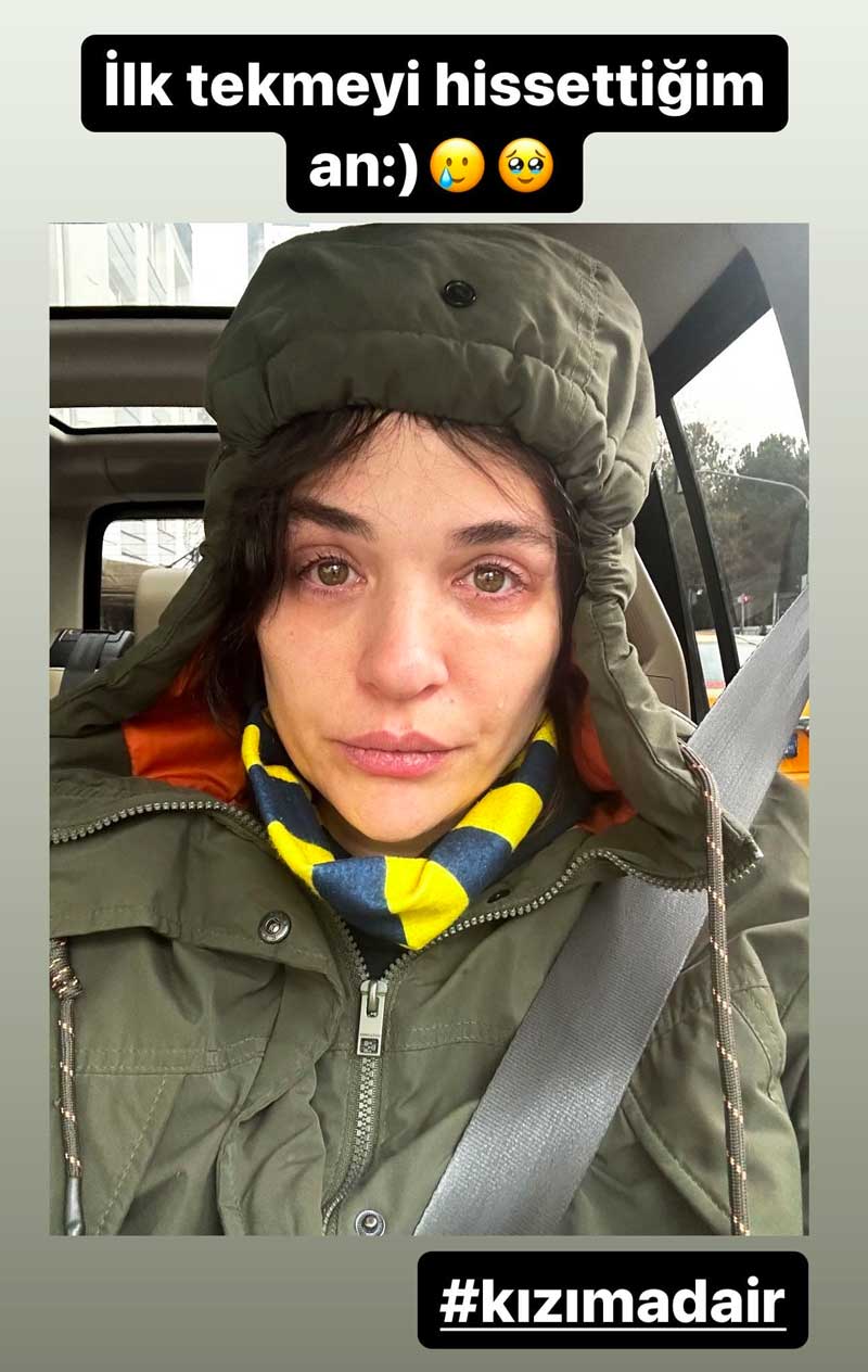 Anne olmayı bekleyen Gonca Vuslateri ilk tekmeyi yedi! Gözyaşları içinde paylaştı...