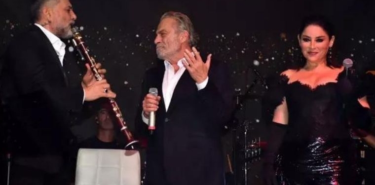 Aşkın Nur Yengi ile Haluk Bilginer yeni yıla birlikte girdi: Kızları Nazlı’nın son hali dikkat çekti…