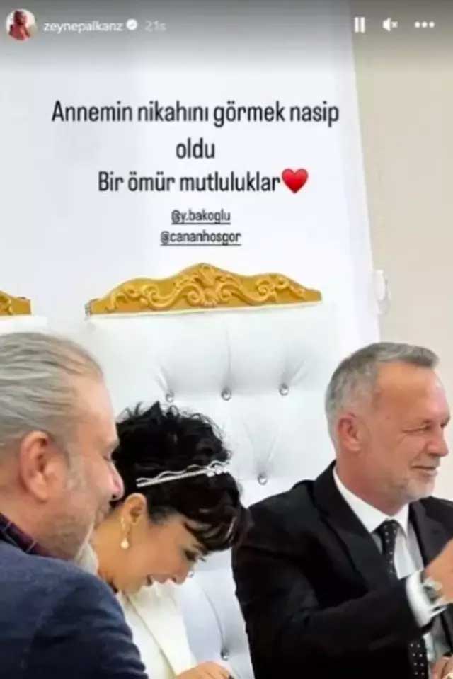 Hamdi Alkan eski eşi Canan Hoşgör ile Yusuf Bakoğlu evlendi