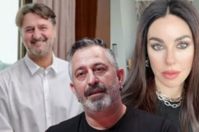Defne Samyeli eski sevgilisi Cem Yılmaz'ın arkadaşıyla birlikte...