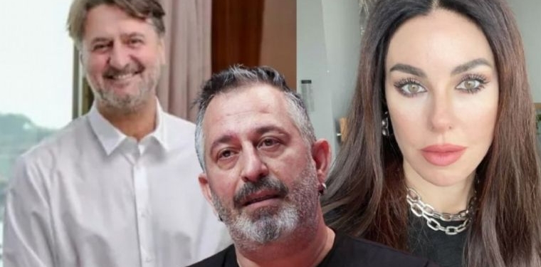 Defne Samyeli eski sevgilisi Cem Yılmaz'ın arkadaşıyla birlikte...