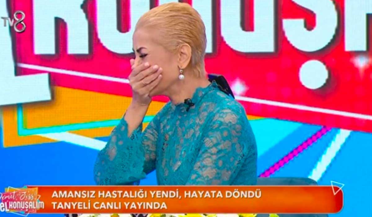 Pankreas-kanseriyle-mücadele-eden-Tanyeli,-gözyaşlarına-hakim-olamadı