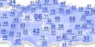 Türkiye-81-il-plaka-kodları-listesi...-Hangi-numara-nerenin-plakası-