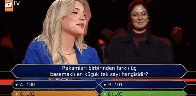 Kim Milyoner Olmak İster’de matematik sorusu yanlış çıktı