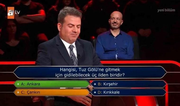 Kim Milyoner Olmak İster'de yarışmacı jokere güvenmedi: İşte Milyoner'de dikkat çeken o soru...