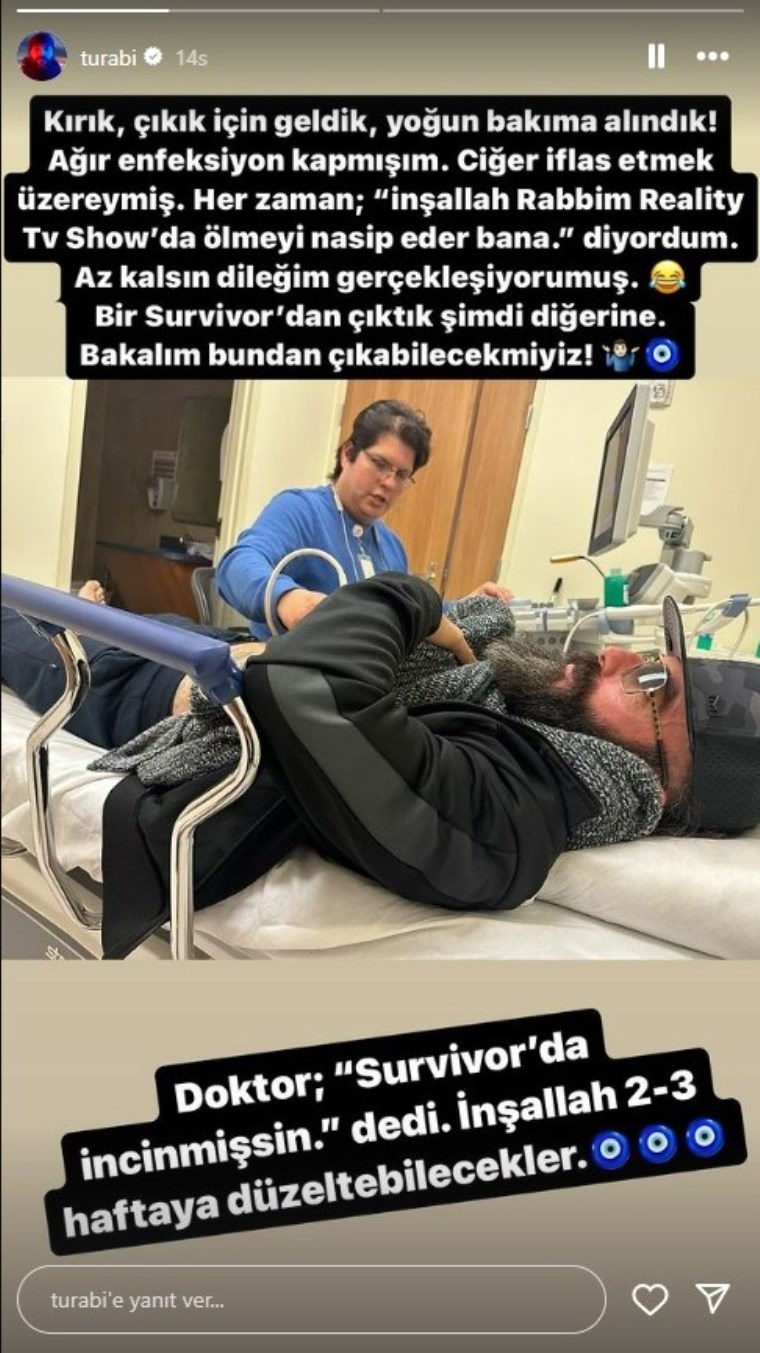 Survivor All Star'dan ayrılan Turabi'den korkutan haber