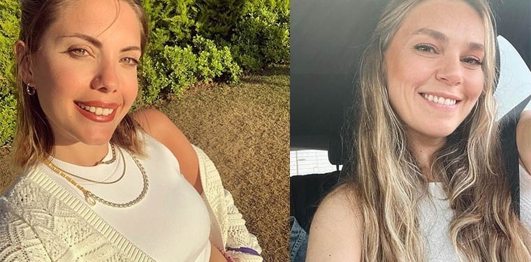 Eda Ece komşusu Aslı Enver’den hamilelik kursu alıyor 1 eda ece aslı enver