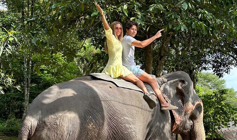 Sri Lanka'nın misafiri: Ivana Sert ve Sezer Dermenci, doğal zenginlikleri keşfetti