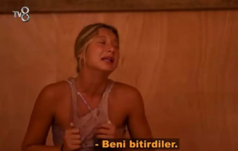 Aleyna Kalaycıoğlu, Survivor'da sinir krizi geçirdi