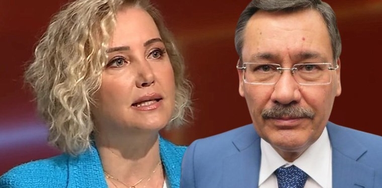 Melih Gökçek kendine yakışanı yaptı! Berna Laçin’e çirkin gönderme