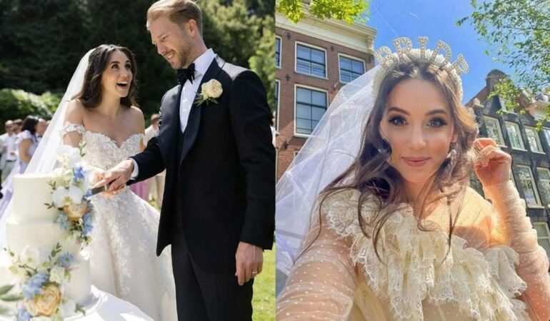 Şarkıcı Karsu Hollandalı sevgilisiyle evlendi: 2 gelinlik giydi sosyal medyada yorum yağdı!
