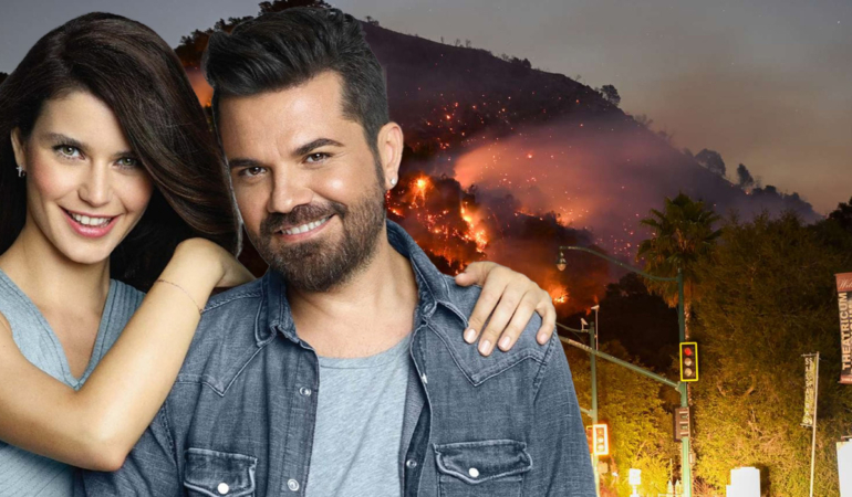 Beren Saat ve Kenan Doğulu’nun Los Angeles’taki milyon dolarlık evleri kül oldu!