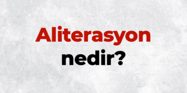 Aliterasyon