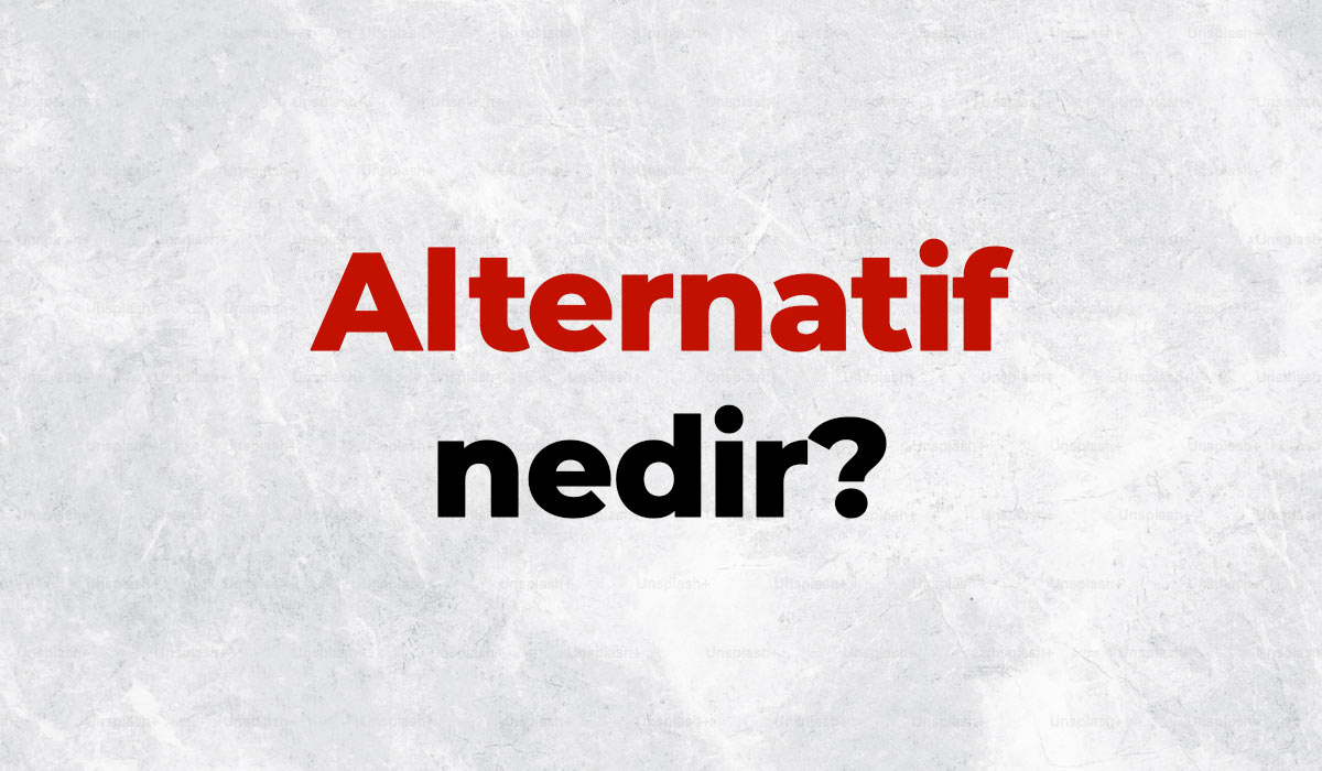 Alternatif
