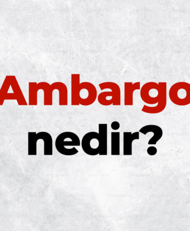 Ambargo nedir, TDK sözlük anlamı ne demek? Ambargo çeşitleri nelerdir? 8 Ambargo