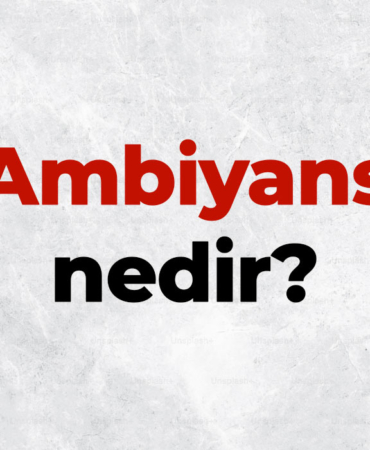 Ambiyans nedir, TDK sözlük anlamı ne demek? Ambiyans nasıl oluşturulur? 4 Ambiyans