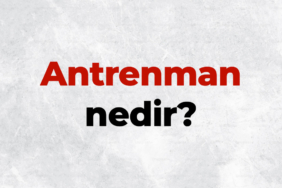 Antrenman