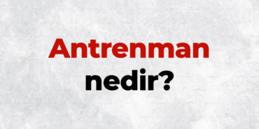 Antrenman