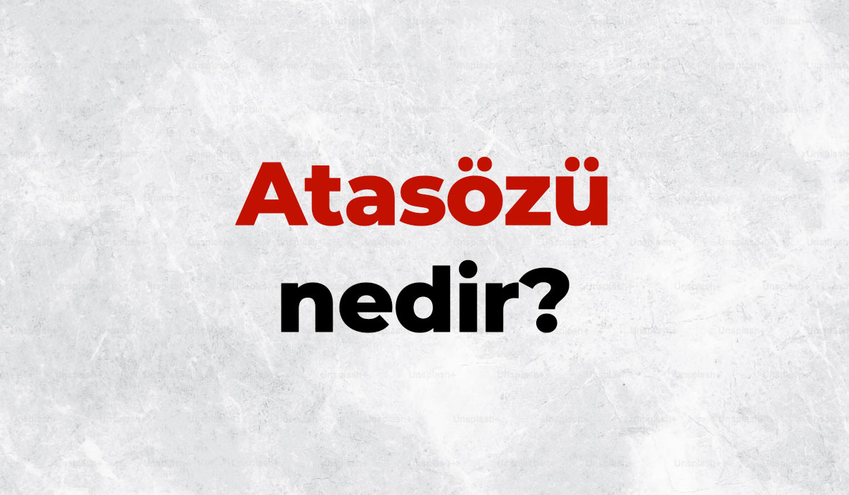 Atasözü