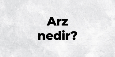 arz-nedir