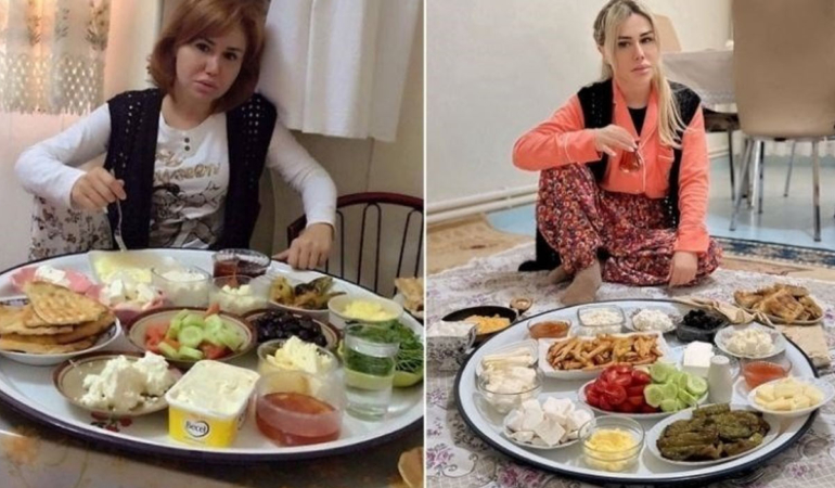 Şarkıcı Ceylan’dan ‘Elazığ yer sofralı’ sahur paylaşımı! “Ben bacımla açılışı yaptım”