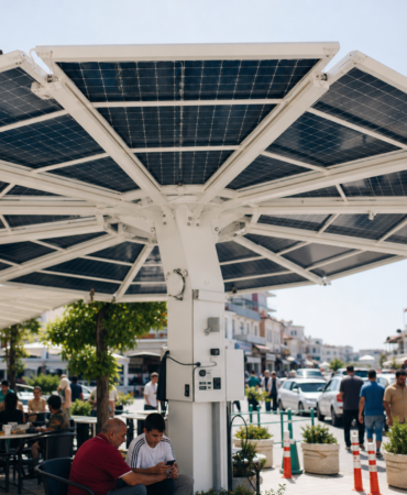 Elektrik üreten tenteler sokaklarda yerini almaya başladı 16 Elektrik-ureten-tenteler-sokaklarda-yerini-almaya-basladi-openai-image