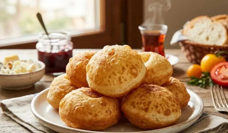 Pazar kahvaltılarının vazgeçilmez lezzeti: Puf pişi tarifi