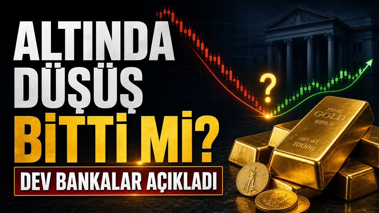 Altın fiyatlarında düşüş bitti mi? İşte dev bankaların son analizleri 4 altinda-dusu