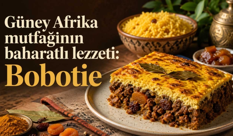 Güney Afrika’nın Baharatlı Yemeği: Bobotie